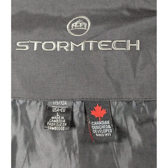 Stormtech Performance Chevrolet Jacket Size Large Mens Black Removable Liner - Picture 4 of 4